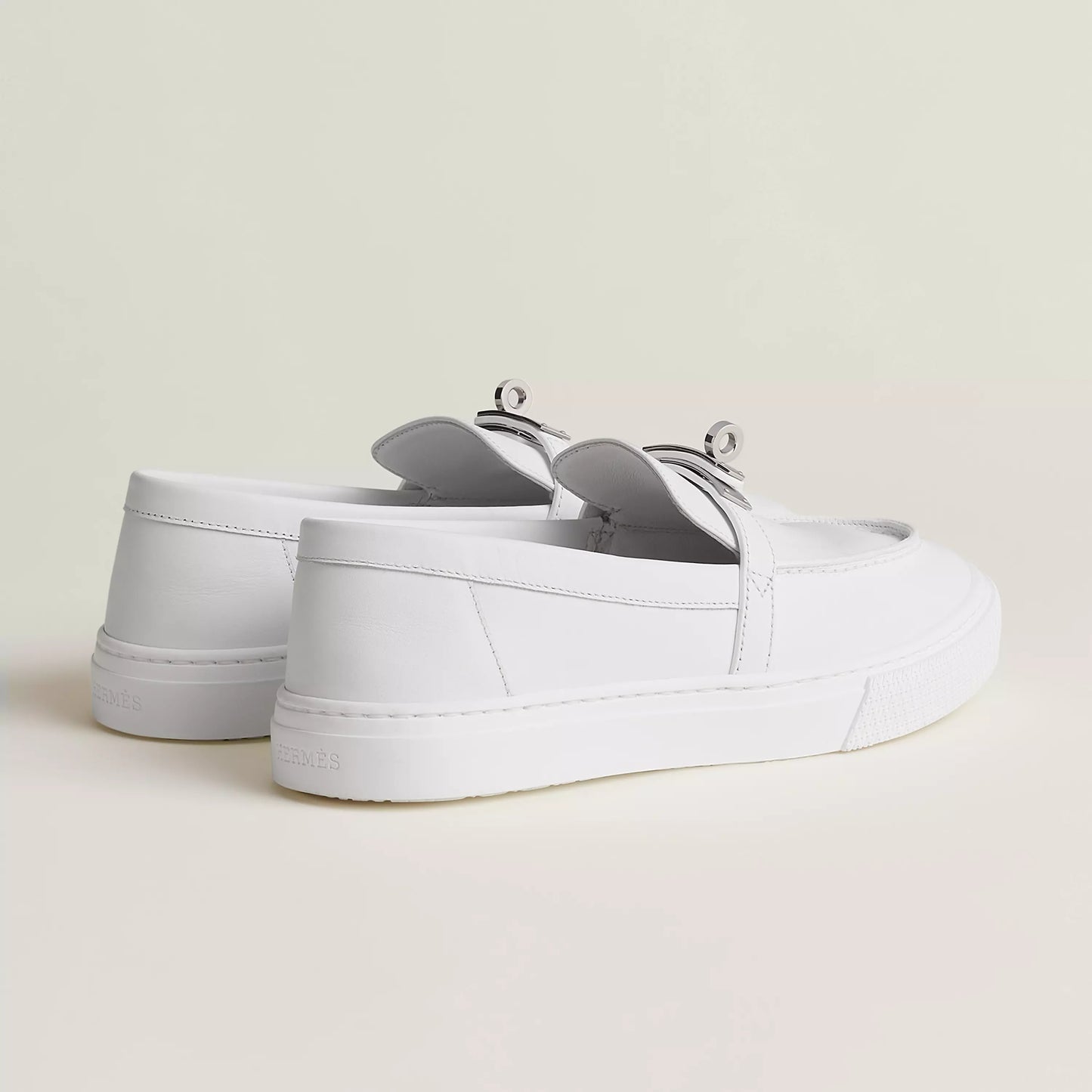 Hermès Game slip-on sneaker 'Blanc'