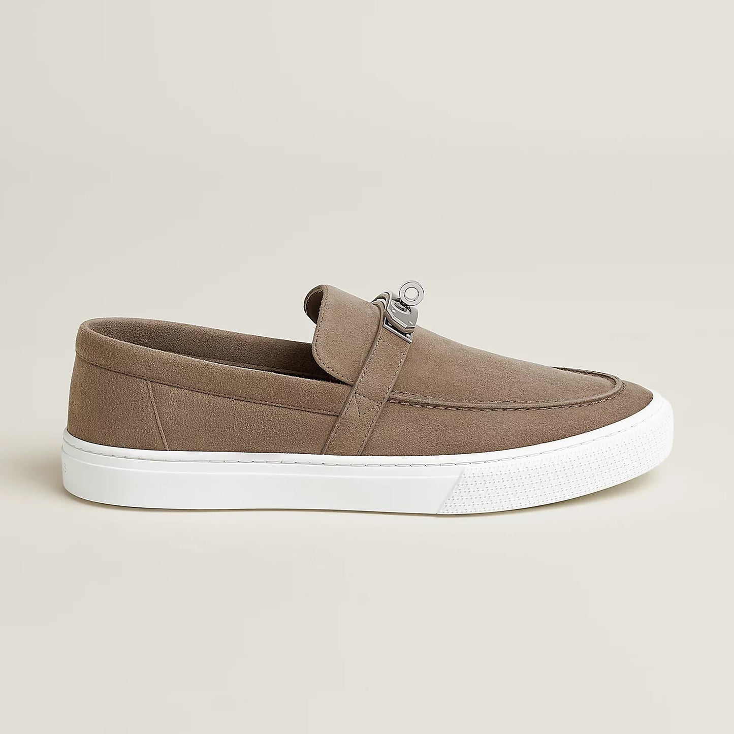 Hermès Game slip-on sneaker 'Étoupe'