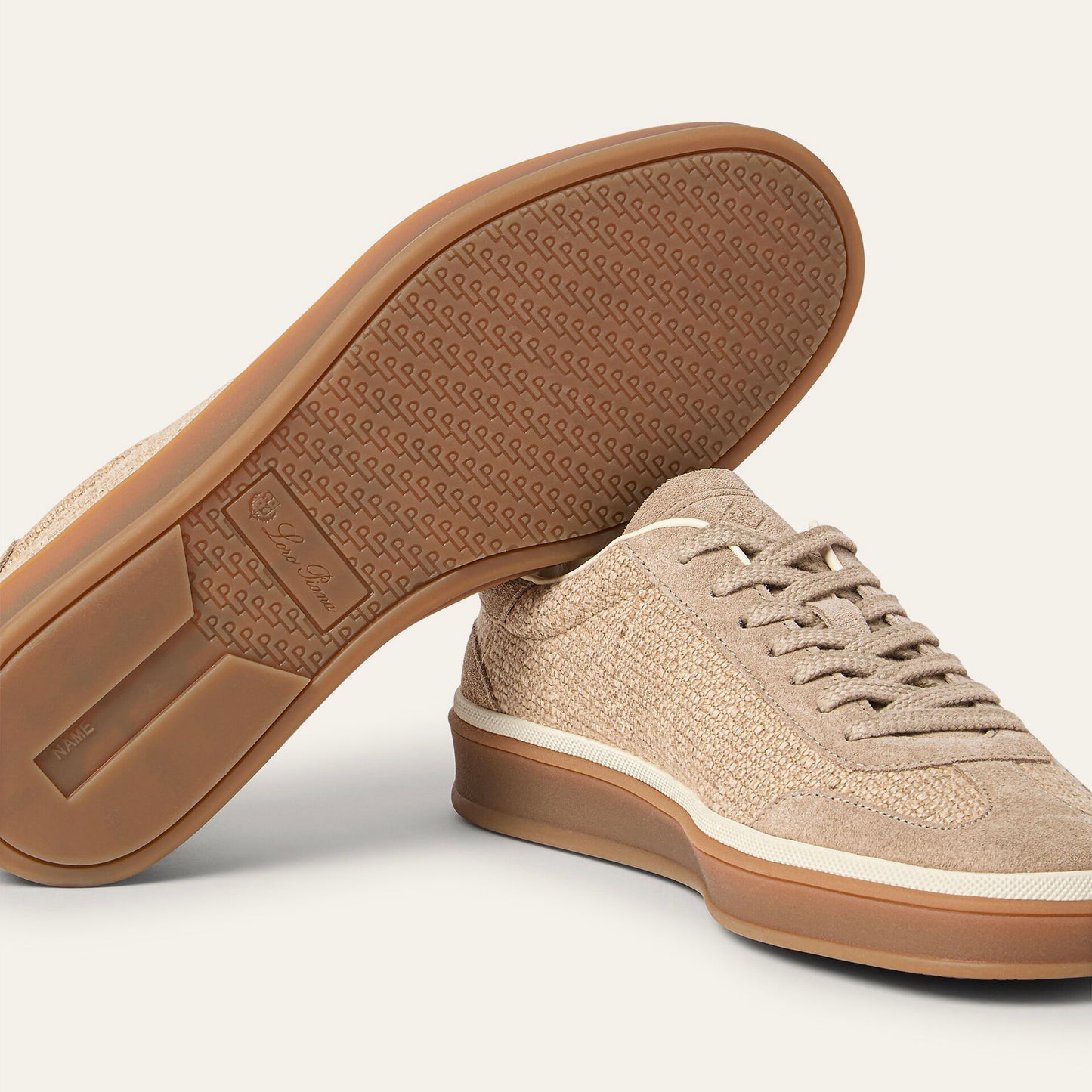 Loro piana Tennis Walk Sneaker'Pale Wheat (A0JY)'
