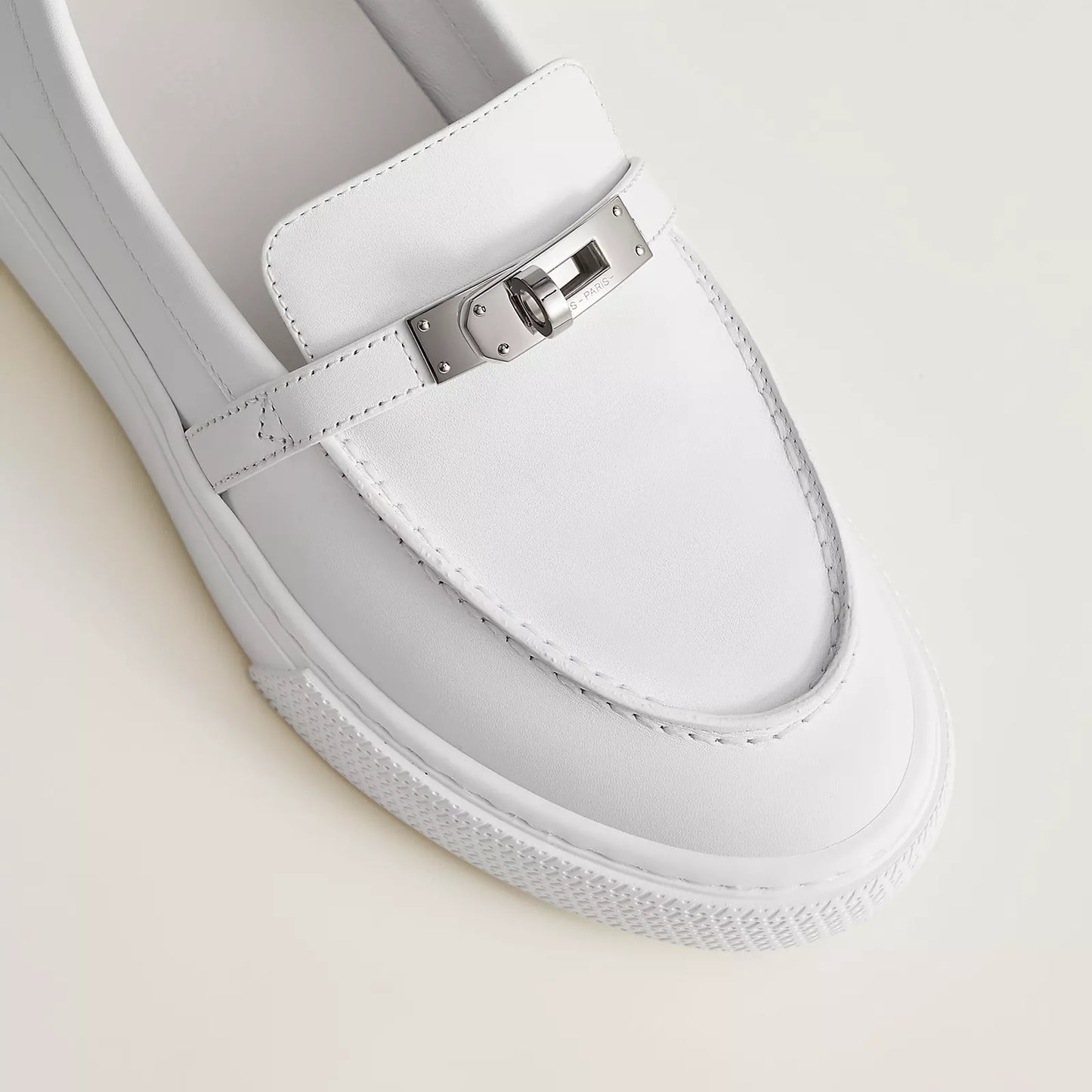 Hermès Game slip-on sneaker 'Blanc'