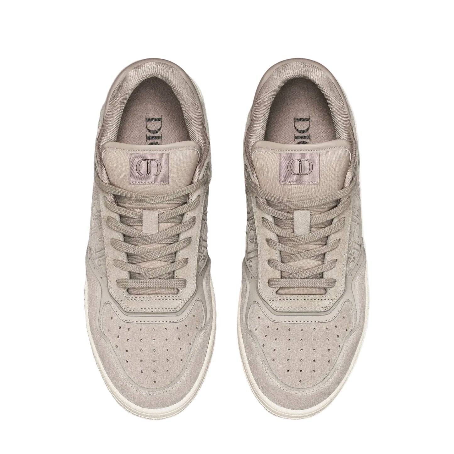 Dior - B27 Suede Khaki Grey / Grey Dior Gravity Low Top Sneakers