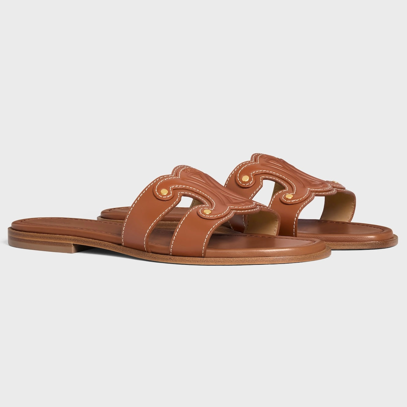 Celine Marina Mule Calfskin Sandals