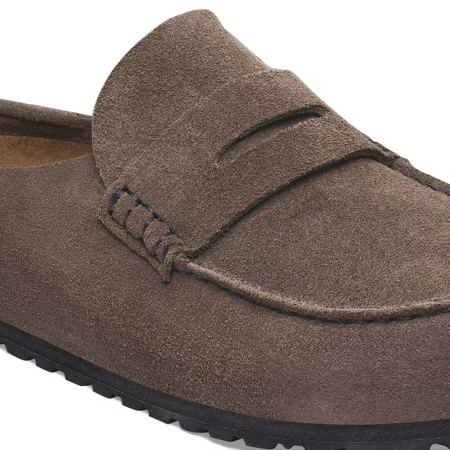 Birkenstock Naples Wrapped Concrete Gray