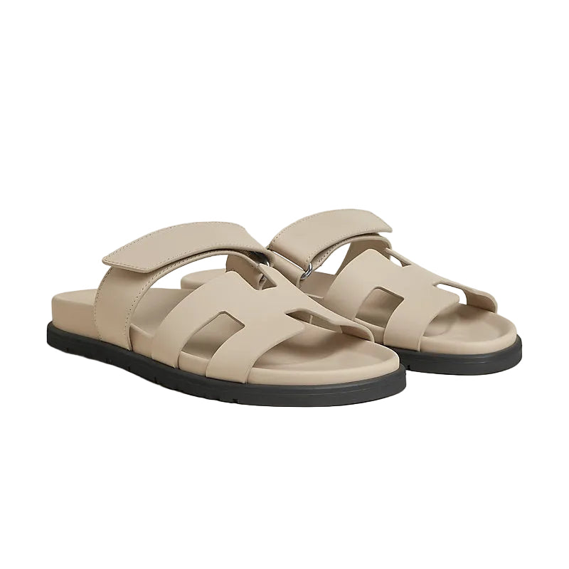 Hermès Chypre Sandals 'Beige Nomade'
