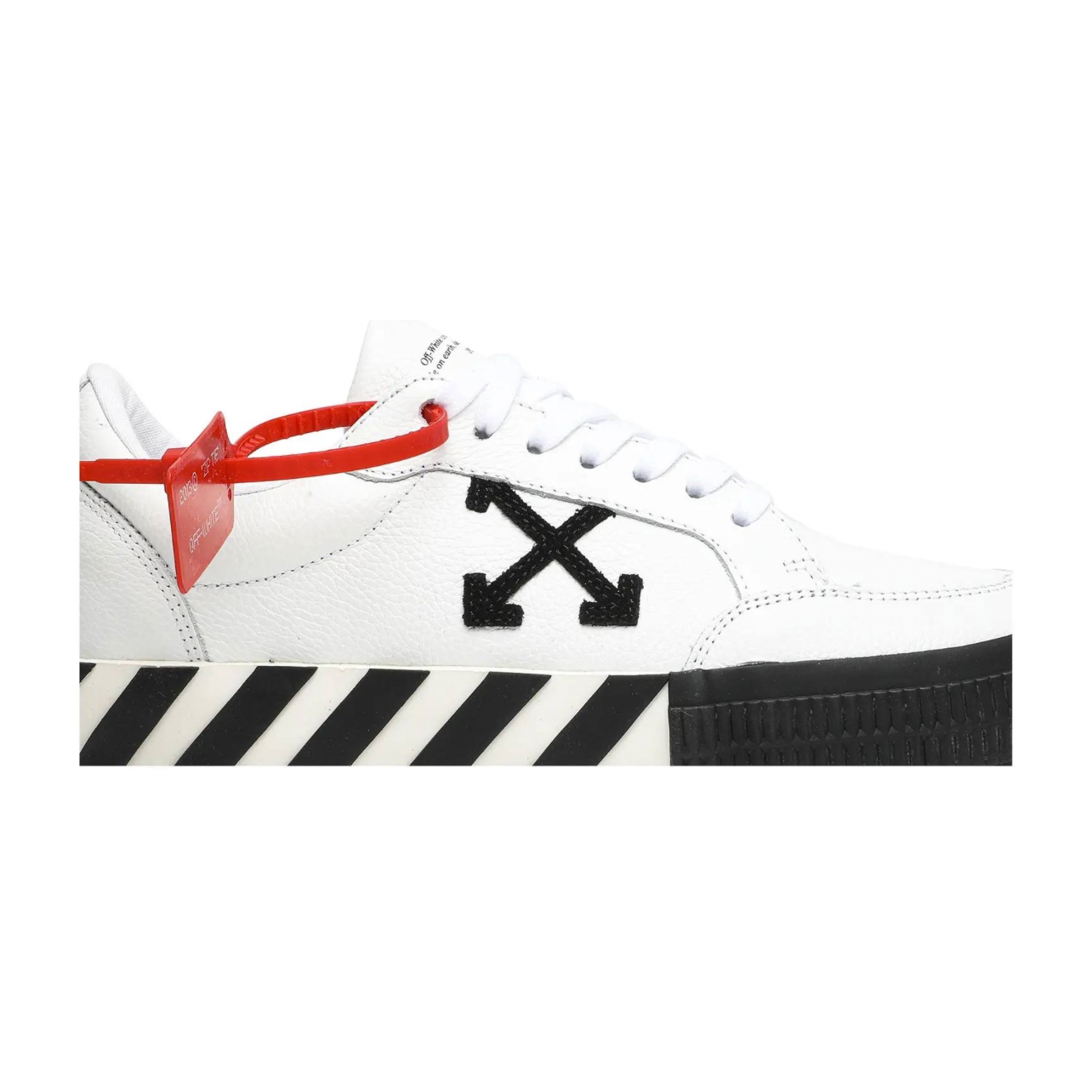 Off-White Vulcanized Low 'White Black'