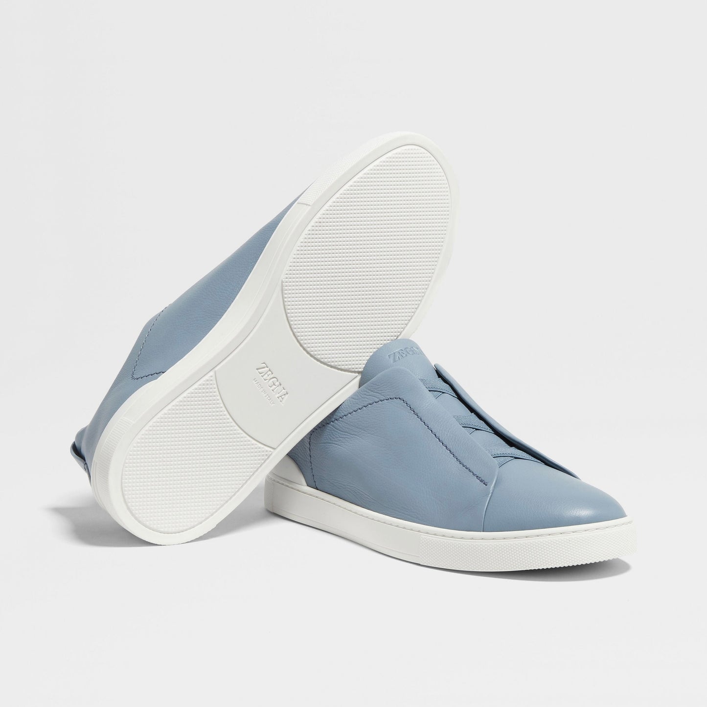 LIGHT BLUE TRIPLE STITCH™ SECONDSKIN SNEAKERS Light Blue