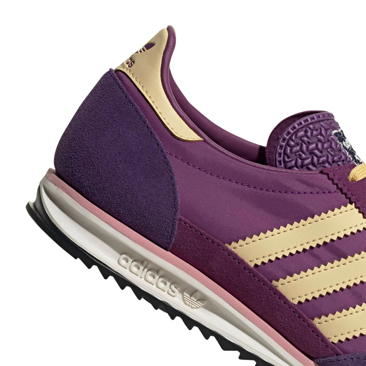 Adidas SL 72 purple cream yellow