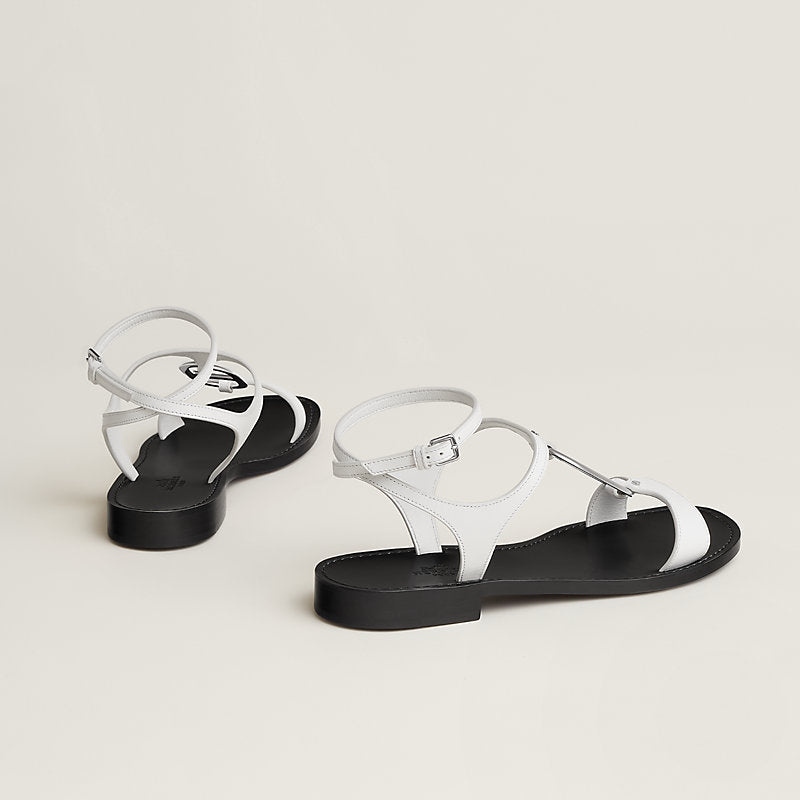 Hermès Marinella sandal 'Blanc'