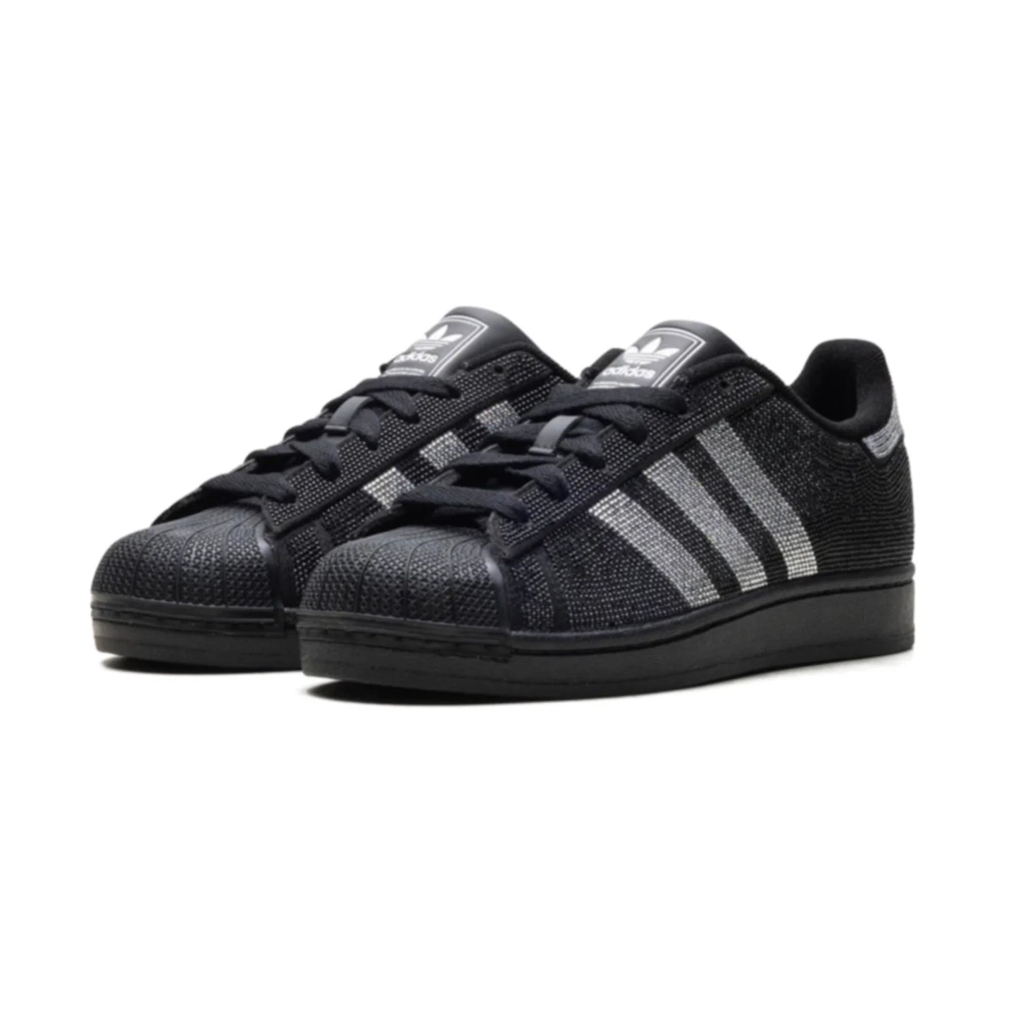 adidas Wmns Superstar 2 'Rhinestone Black Silver'