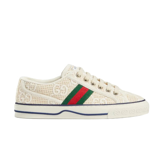 Gucci - Tennis 1977 GG Embroidered Crochet Cotton Ivory / White Low Top
Sneakers