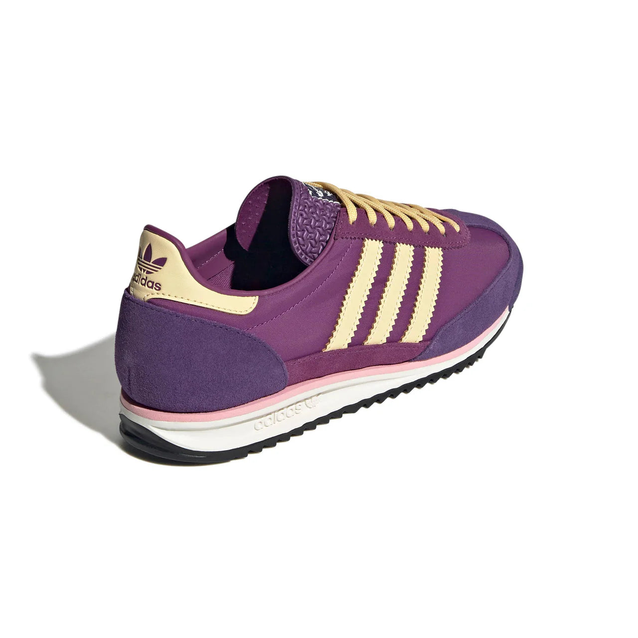 Adidas SL 72 purple cream yellow