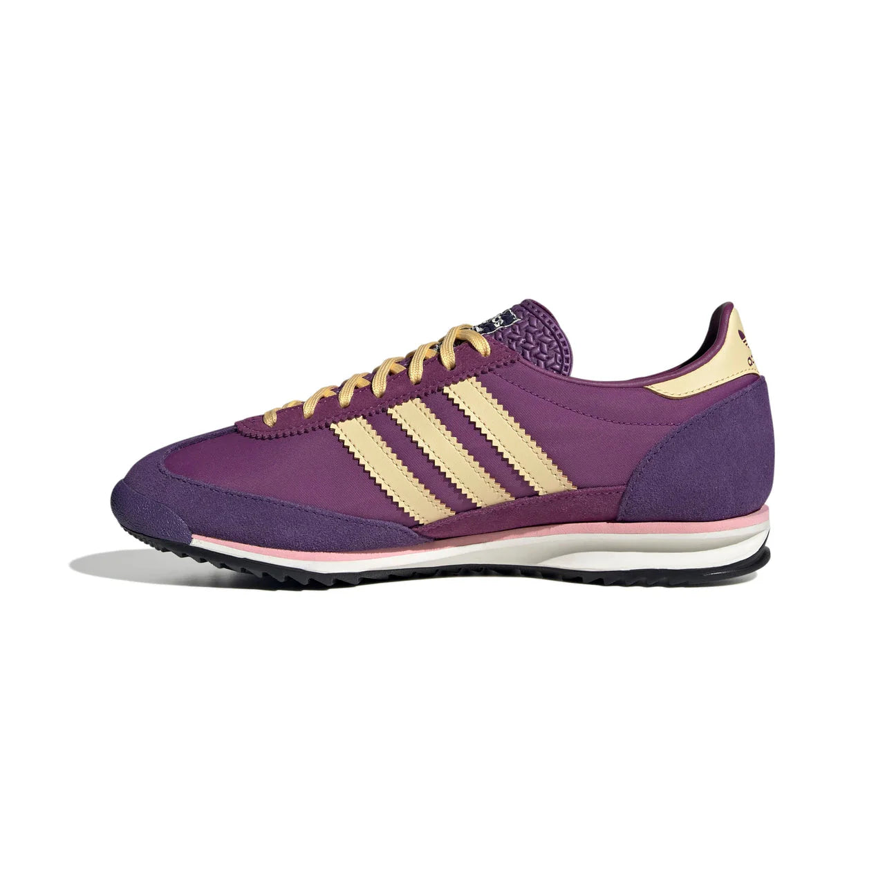Adidas SL 72 purple cream yellow