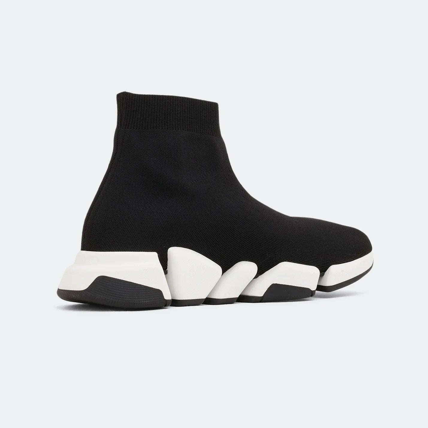 Balenciaga Speed 2 Trainer Knit 'Black White'