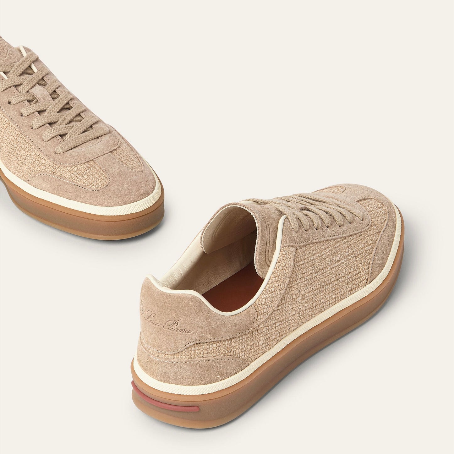 Loro piana Tennis Walk Sneaker'Pale Wheat (A0JY)'
