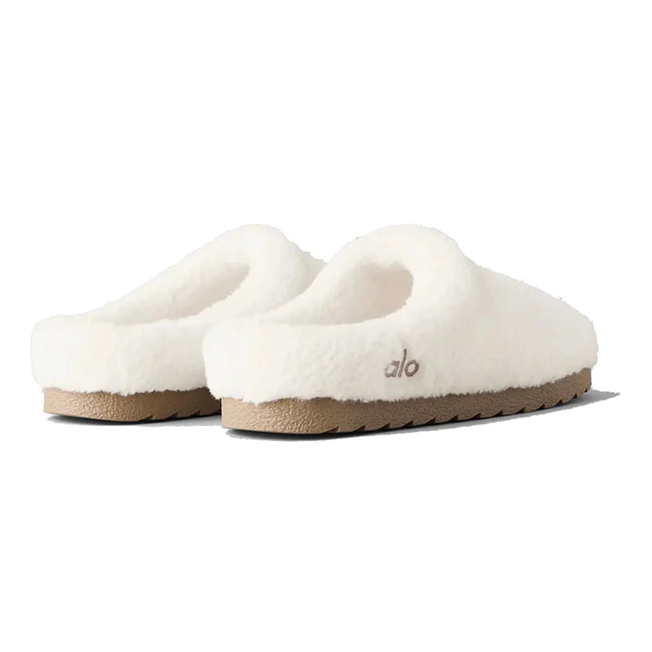 Alo Slipper Sherpa Recovery 'Ivory'