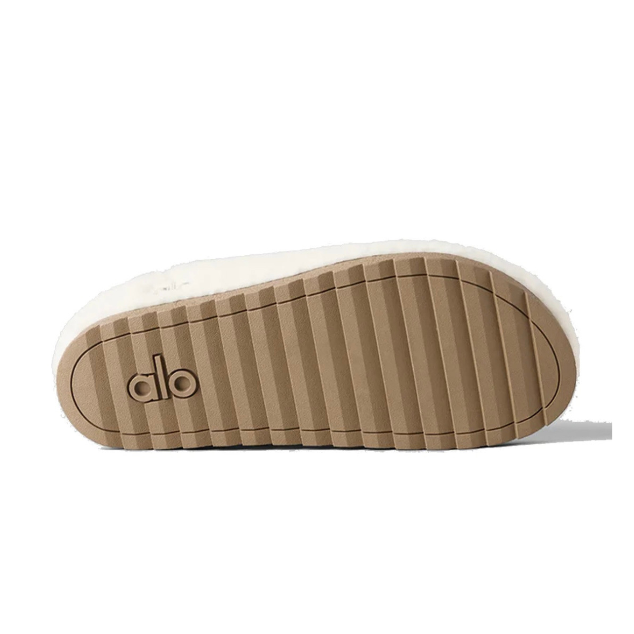 Alo Slipper Sherpa Recovery 'Ivory'
