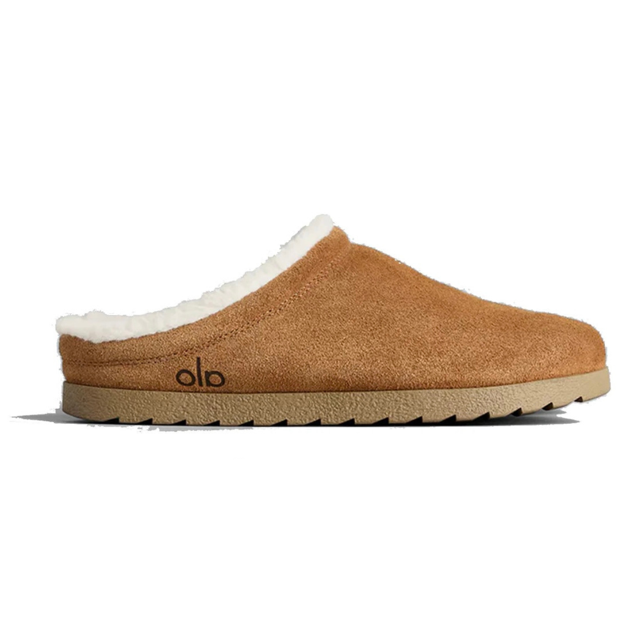 Alo Slipper Sherpa Recovery 'Saddle/Ivory'