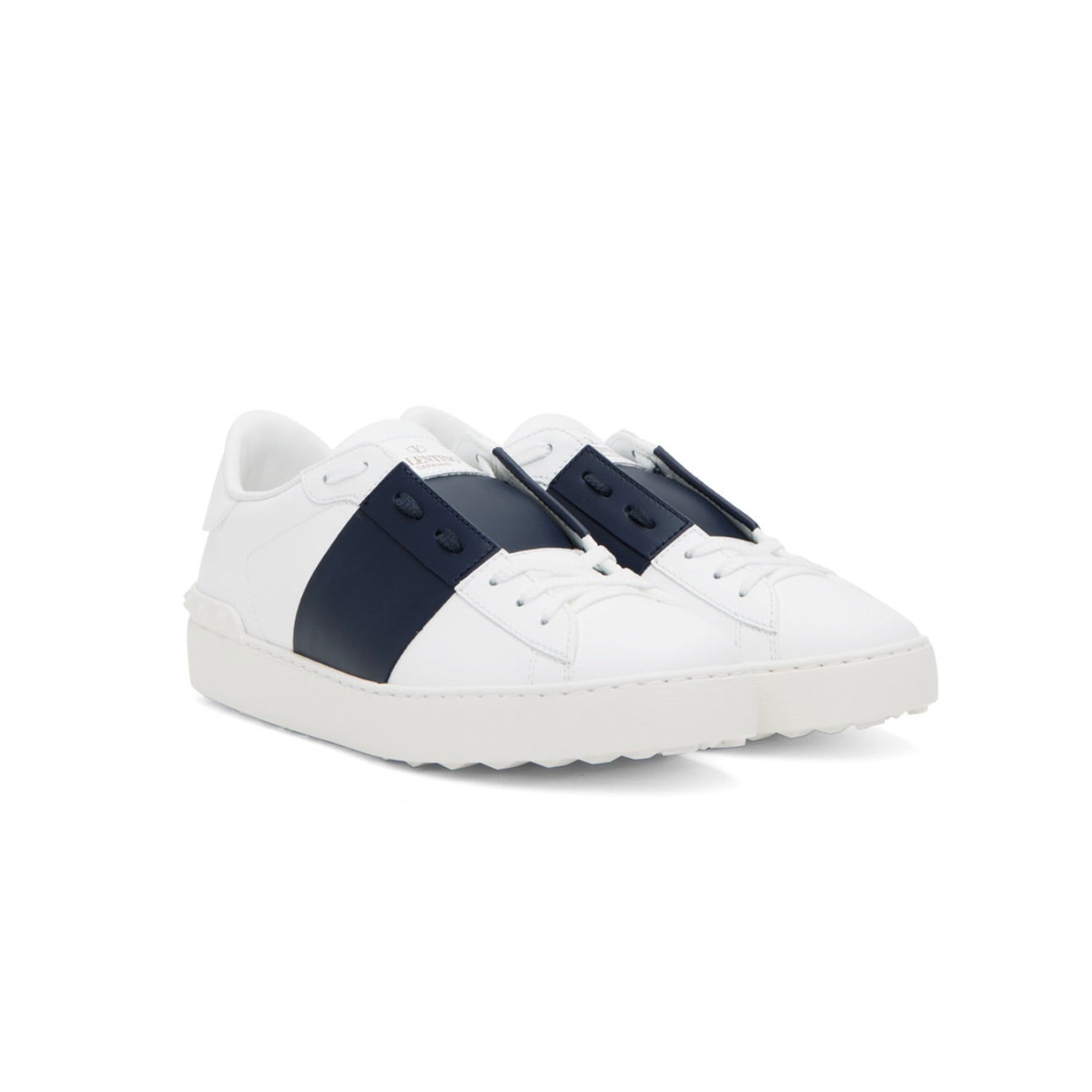Valentino Open Sneaker 'White Dark Blue'