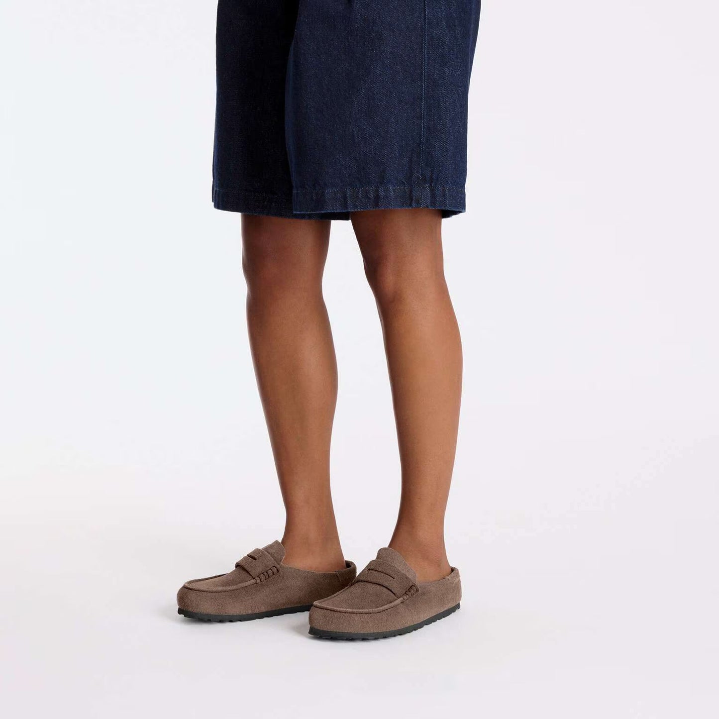 Birkenstock Naples Wrapped Concrete Gray