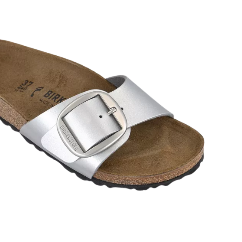 Birkenstock Madrid Big Buckle 'Silver Metallic'