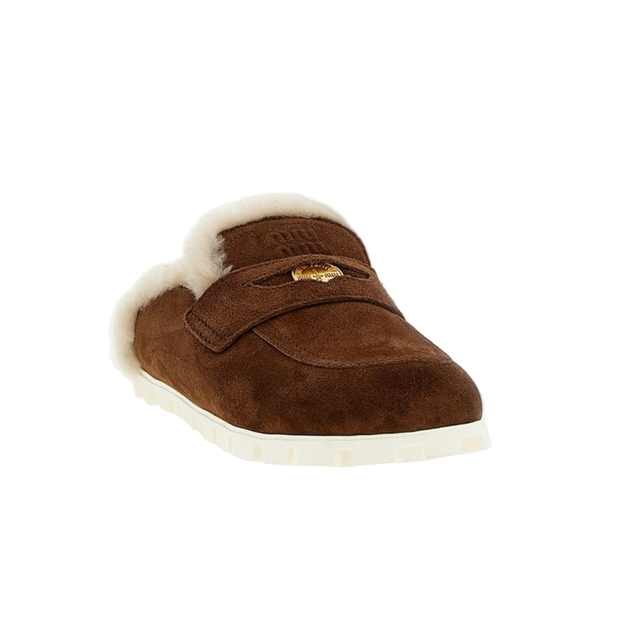 Miu Miu Suede mules 'Cocoa Brown'