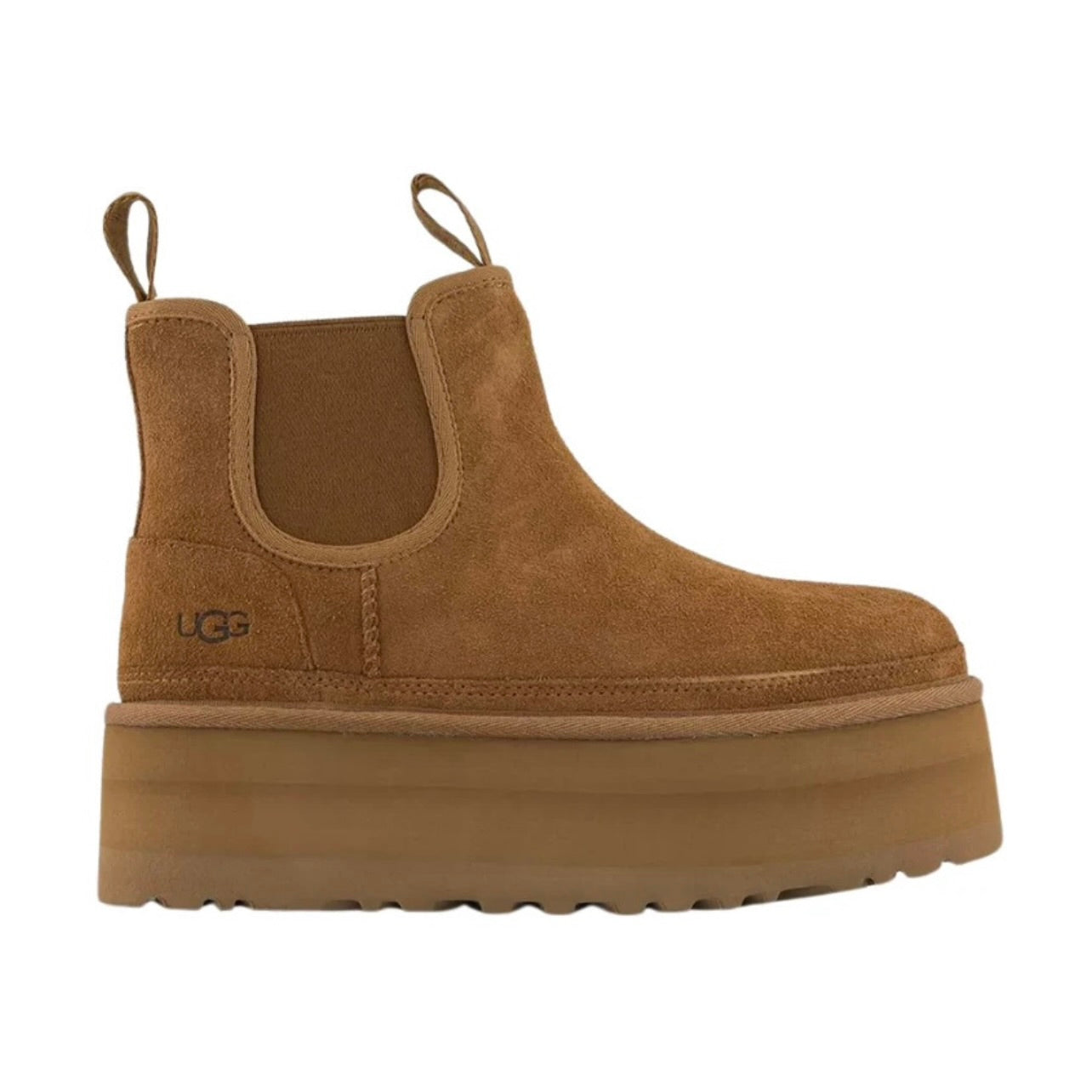 Ugg Neumel Platform Chelsea Boot 'Chestnut'