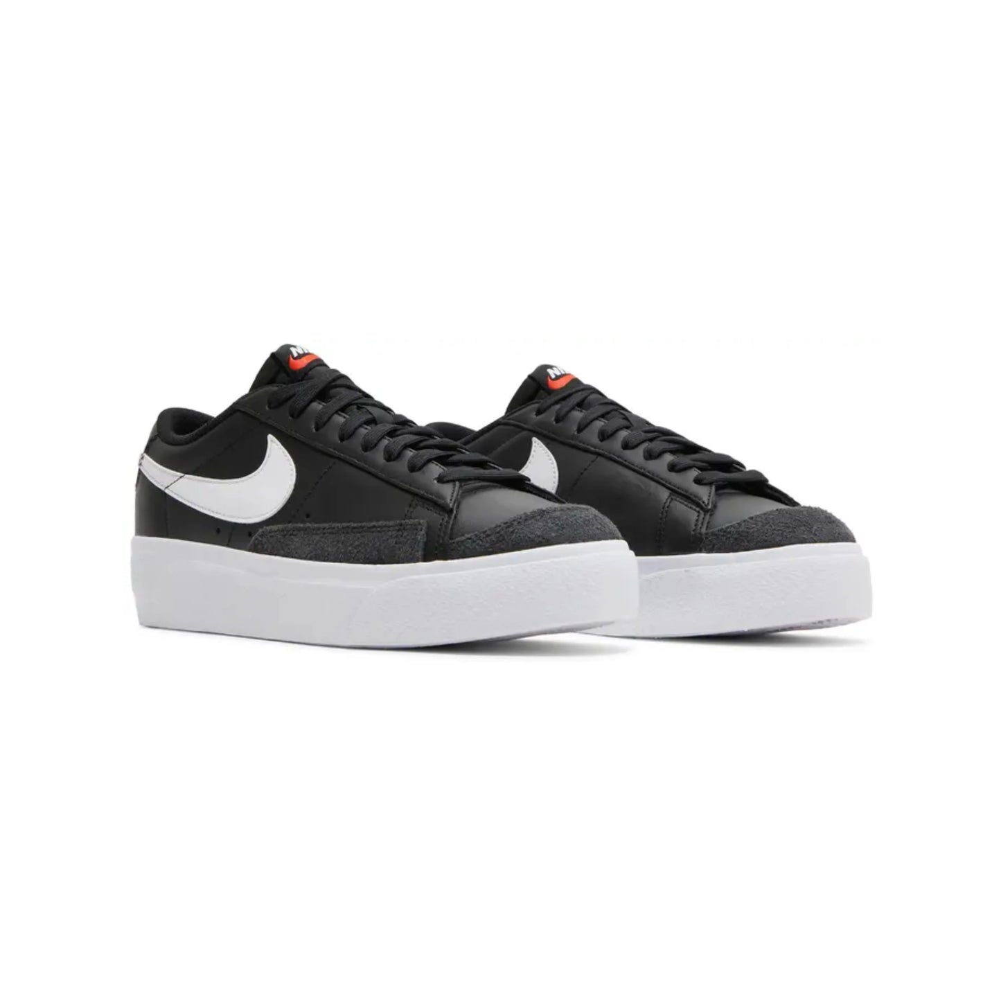 Nike Blazer Low Platform 'Black White'