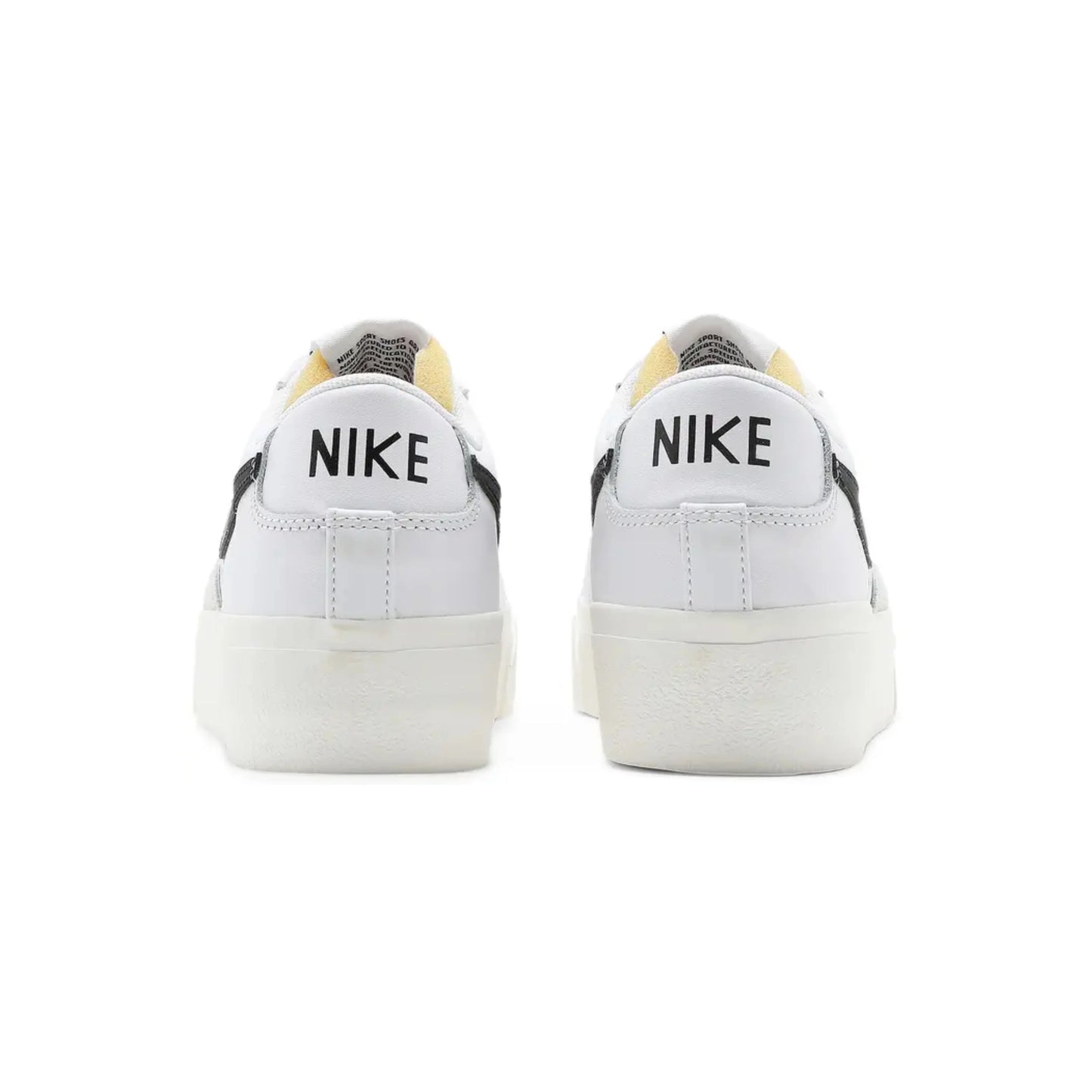 Nike Blazer Low Platform 'White Black'